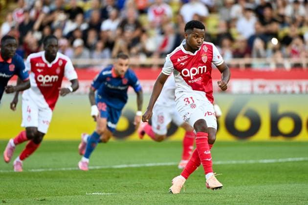 AS Monaco FC v OGC Nice - Ligue 1 McDonald s 2025 2026 31 Ansu FATI (asm) during the Ligue 1 McDonald s match between Monaco and Nice at Stade Louis II on October 5, 2025 in Monaco, Monaco. Monaco Monaco  Copyright: xFEPx 776348155