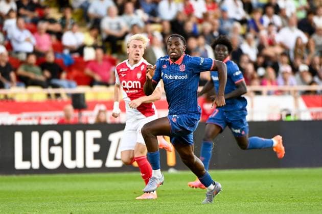 AS Monaco FC v OGC Nice - Ligue 1 McDonald s 2025 2026 64 Moise BOMBITO (ogcn) during the Ligue 1 McDonald s match between Monaco and Nice at Stade Louis II on October 5, 2025 in Monaco, Monaco. Monaco Monaco  Copyright: xFEPx 776348155