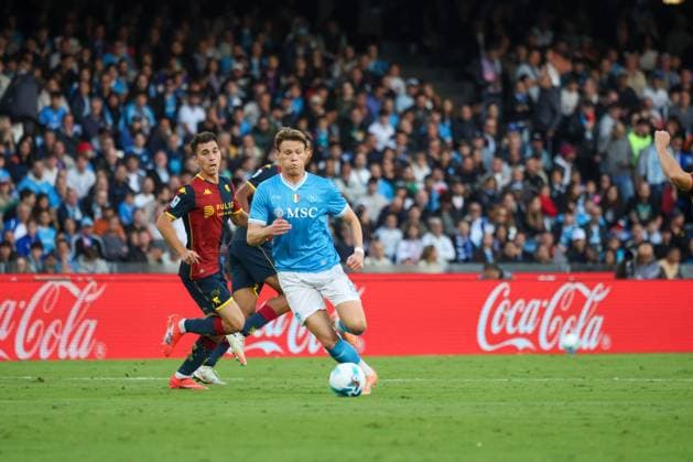 Serie A football match - 2025 26 Napoli vs Genoa Scott McTominay of SSC Napoli During the 2025 26 Italian Serie A football match between SSC Napoli and Genoa on October 5, 2025, at the Diego Armando Maradona Stadium in Naples. Pictured: NAPOLI stadio Diego Armando Maradona CAMPANIA ITALIA Copyright: xFABIOxSASSOxFabioxSassox Napoli Genoa2025_10_05Fabio Sasso7263