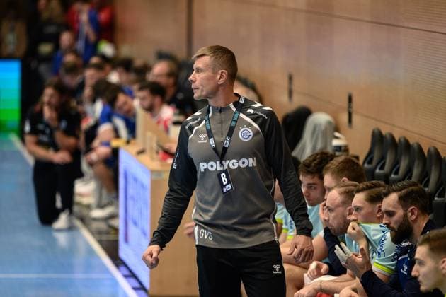 Guoðjon Valur, Sigurdsson Coach, VfL Gummersbach GER, Thuringia, ThSV Eisenach vs VfL Gummersbach, 1 Daikin Handballbundesliga, Handball, Matchday 7, Season 2025 2026, Sunday, 05 10 2025 GER, Thuringia, ThSV Eisenach vs VfL Gummersbach, 1 Daikin Handballbundesliga, Handball, Matchday 7, Season 2025 2026, Sunday, 05 10 2025 Eisenach Copyright: xEibner-Pressefoto MartinxHerbstx EP_MHT