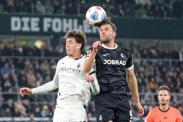 Football, 1. BL, Borussia Mönchengladbach - SC Freiburg