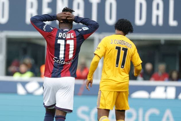 CALCIO - Serie A - Bologna FC vs Pisa SC Jonathan Rowe of Bologna FC during the match of 6th day of the Serie A Championship between Bologna FC and Pisa SC at the Renato Dall Ara Stadium on 5 October 2025 in Bologna, Italy. during Bologna FC vs Pisa SC, Italian soccer Serie A match in Bologna, Italy, October 05 2025 Bologna Italy  Copyright: xIPAxSport ABACAx
