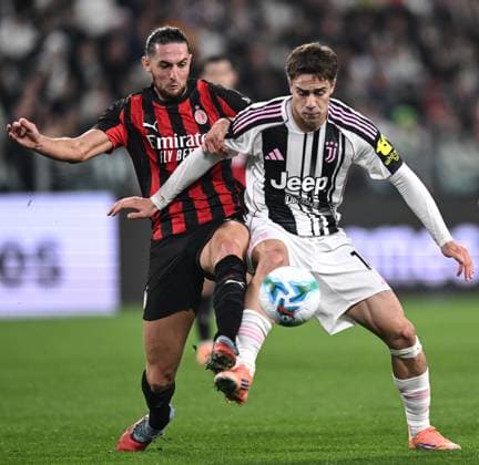 Db Torino 05 10 2025 - campionato di calcio serie A Juventus-Milan foto Daniele Buffa Image nella foto: Kenan Yildiz-Adrien Rabiot 