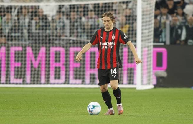Luka Modric of AC Milan during the Italian Serie A, 2025-2026 season, football match between Juventus FC and AC Milan on 05 October 2025 at Juventus Stadium, Turin, Italy. Photo Nderim Kaceli  Copyright: xNderimxKaceli IPAxSportx xipa-agency.netx xx IPA_66200951 IPA_Agency_IPA66200951