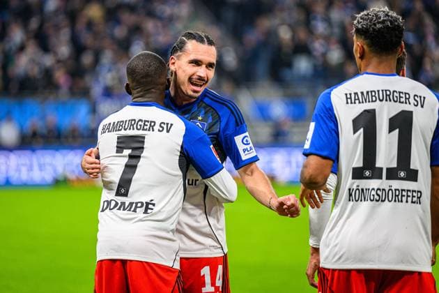Soccer I Men I Season 2025 2026 I Bundesliga I Matchday 6 I Hamburger SV 1 FSV Mainz 05 I 05 10 2025 Rayan Philippe 14, Hamburger SV Hamburg Volksparkstadion Hamburg Germany Copyright: xLobecax xHenningxRohlfsx