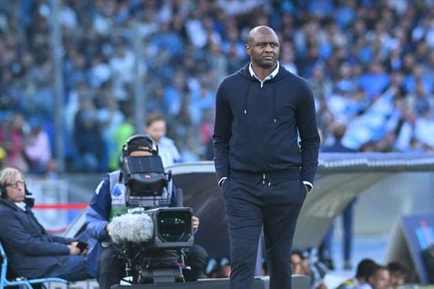 CALCIO - Serie A - SSC Napoli vs Genoa CFC Patrick Vieira coah of Genoa CFC look during the Serie A Enelive between SSC Napoli vs Genoa CFC at Diego Armando Maradona Stadium Naples Italy  Copyright: xIPAxSport ABACAx