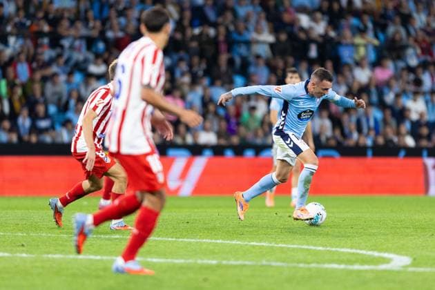 Real Club Celta de Vigo v Club Atletico de Madrid - LaLiga EA Sports VIGO, SPAIN - OCTOBER 5: Iago Aspas of RC Celta de Vigo runs with the ball during the LaLiga EA Sports match between Real Club Celta de Vigo and Club Atletico de Madrid at Estadio Abanca-Balaidos on October 5, 2025 in Vigo, Spain. (Photos by Diego Simon Photo Players Images Magara Press) Vigo Estadio Abanca-Balaidos Spain Copyright: xDiegoxSimonx