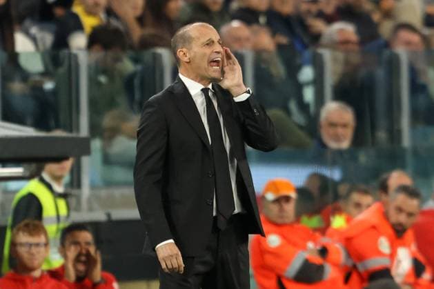 MASSIMILIANO ALLEGRI, Milan, Serie A, 2025-26, Juventus vs Milan 0-0, 05-10-2025, Azione, Action, Single shot, Close up SERIE A 2025-26 JUVENTUS-MILAN 0-0
