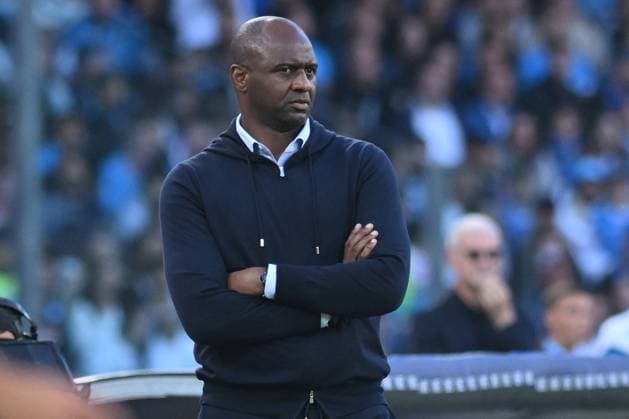 Italy: Serie A Enelive SSC Napoli vs Genoa CFC Patrick Vieira coah of Genoa CFC look on during the Serie A Enelive between SSC Napoli vs Genoa CFC, Final Score 2-1 Naples Italy Copyright: AgostinoxGemito