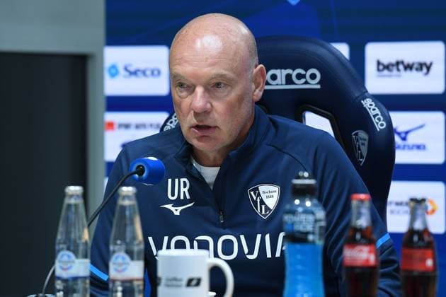 Soccer 2 Bundesliga Presentation of Uwe Rösler as new head coach at VfL Bochum on 06 10 2025 at the Vonovia Ruhrstadion in Bochum Uwe Rösler coach head coach Bochum xRx