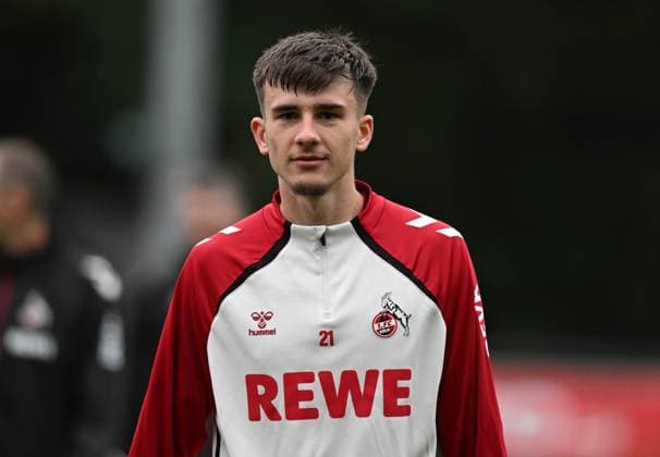 01 10 2025, xophax, Fußball , Fußball Bundesliga 1 FC Köln Saison 2025 2026 Training Luc Dabrowski DFL DFB REGULATIONS PROHIBIT ANY USE OF PHOTOGRAPHS as IMAGE SEQUENCES and or QUASI VIDEO Koeln
