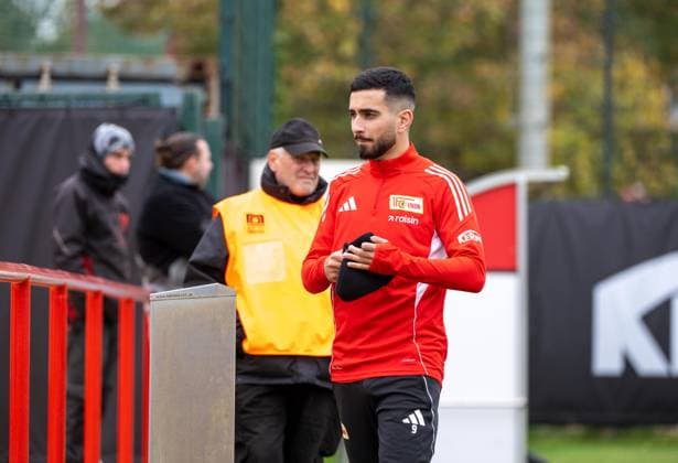 Soccer, Men, Season 2025 2026, 1 Bundesliga, 1 FC Union Berlin, Training, Livan Burcu 1 FC Union Berlin , 06 10 2025, Copyright: xMatthiasxKochx