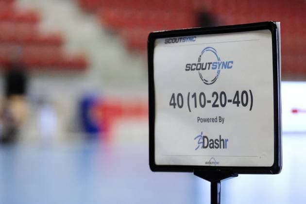 RECORD DATE NOT STATED Images from UFL Showcase Europe 2025 in Winterthur (CH) - Plate of the 40yds dash Copyright: xSergioxBrunettix