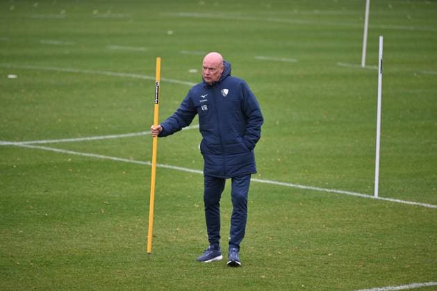 Coach Uwe Rösler VfL Bochum 06 10 2025, Football 2 Bundesliga, Season 2025 2026, Training VfL Bochum Bochum North Rhine-Westphalia Germany Team2
