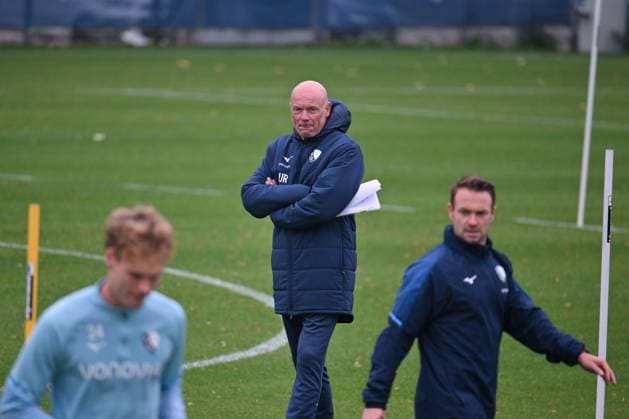 Coach Uwe Rösler VfL Bochum 06 10 2025, Football 2 Bundesliga, Season 2025 2026, Training VfL Bochum Bochum North Rhine-Westphalia Germany Team2