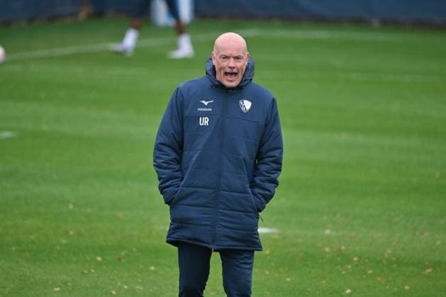 Coach Uwe Rösler VfL Bochum 06 10 2025, Football 2 Bundesliga, Season 2025 2026, Training VfL Bochum Bochum North Rhine-Westphalia Germany Team2