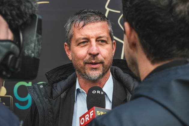 Football Austria Das Fest Der SpielerInnen, Bruno Gala im Globe Wien Marx Halle Wien, Austria Gerald Scheiblehner Grasshopper Club Zürich FC Blau Weiß Linz, nominated for the category Coach of the Season Admiral Bundesliga Copyright: xLukasxBierederx