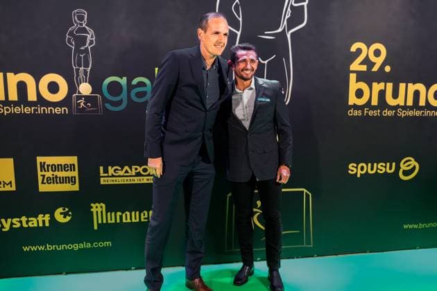 Football Austria Das Fest Der SpielerInnen, 29 Bruno Gala at the Globe Wien Marx Halle Vienna, Austria Ronivaldo Blau Weiß Linz, nominated for the Player of the Season Admiral Bundesliga category Copyright: xLukasxBierederx