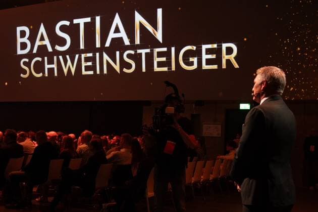 Dortmund on October 6, 2025 HALL OF FAME Award Ceremony 2025 at the German Football Museum f ,l , Bastian Schweinsteiger Copyright: JoaquimxFerreira