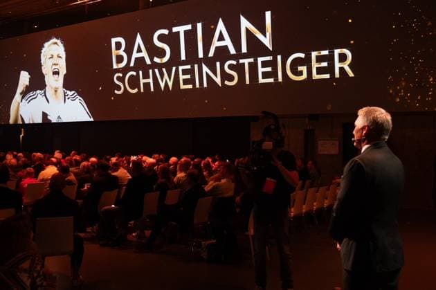 Dortmund on October 6, 2025 HALL OF FAME Award Ceremony 2025 at the German Football Museum f ,l , Bastian Schweinsteiger Copyright: JoaquimxFerreira