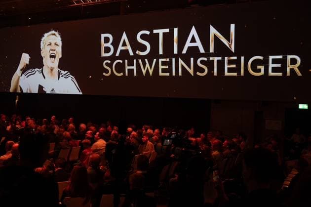 Dortmund on October 6, 2025 HALL OF FAME Award Ceremony 2025 at the German Football Museum f ,l , Bastian Schweinsteiger Copyright: JoaquimxFerreira