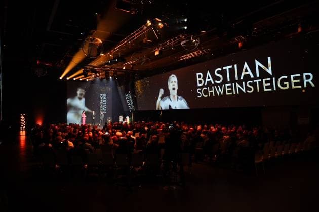 Dortmund on October 6, 2025 HALL OF FAME Award Ceremony 2025 at the German Football Museum f ,l , Bastian Schweinsteiger Copyright: JoaquimxFerreira