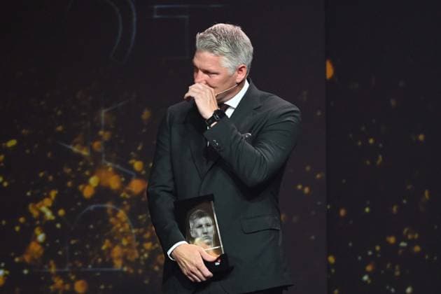 Award winner Bastian SCHWEINSTEIGER HALL OF FAME Award Ceremony 2025 on 06 10 2025 at the German Football Museum in Dortmund Germany Â