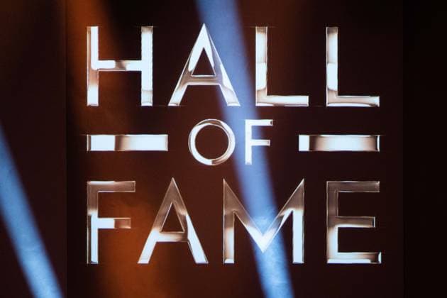 The logo HALL OF FAME, general, feature, border motif, symbol photo HALL OF FAME Award Ceremony 2025 on 06 10 2025 at the German Football Museum in Dortmund Germany Â