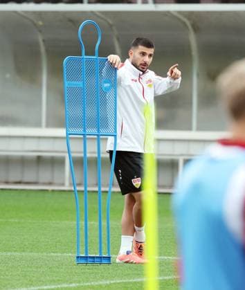 07 10 25 VfB Stuttgart Training Germany, Stuttgart, 07 10 2025, Football, Bundesliga, VfB Stuttgart Training Deniz Undav