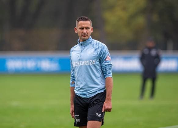 Soccer, Men, Season 2025 26, 2 Bundesliga, Hertha BSC, Training, Paul Seguin Hertha BSC , 07 10 2025, Copyright: xSebastianxRäppold MatthiasxKochx