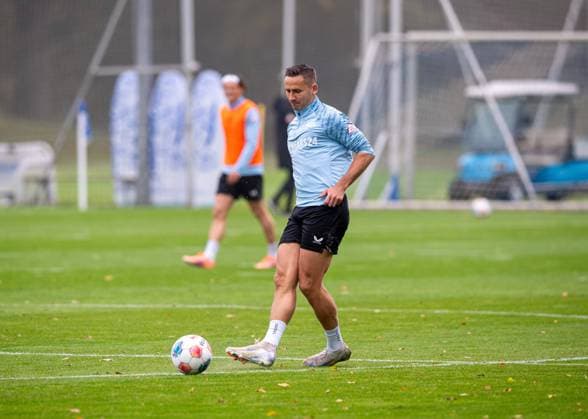 Soccer, Men, Season 2025 26, 2 Bundesliga, Hertha BSC, Training, Paul Seguin Hertha BSC , 07 10 2025, Copyright: xSebastianxRäppold MatthiasxKochx