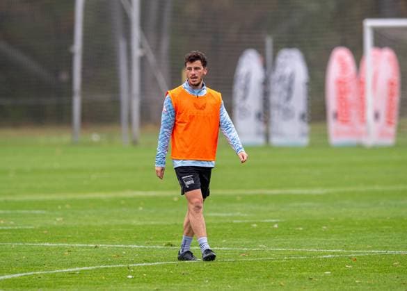 Soccer, Men, Season 2025 26, 2 Bundesliga, Hertha BSC, Training, Diego Demme Hertha BSC , 07 10 2025, Copyright: xSebastianxRäppold MatthiasxKochx