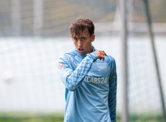 Soccer, Men, Season 2025 26, 2 Bundesliga, Hertha BSC, Training, Tim Hoffmann Hertha BSC , 07 10 2025, Copyright: xSebastianxRäppold MatthiasxKochx