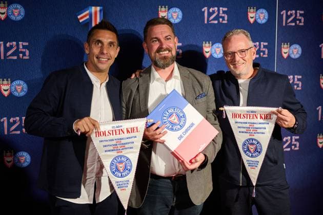 Football, 2nd BL, 125th anniversary of Holstein Kiel