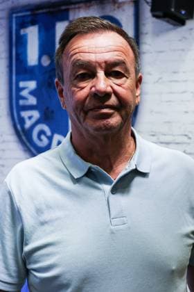Managing Director Sport Otmar Schork 1 FC Magdeburg 2 Soccer Bundesliga Season 2025 2026 Press conference with the Managing Director Sport Otmar Schork 1 FC Magdeburg from 1 FC Magdeburg in the Avnet Arena in Magdeburg Soccer,Man,Men,Germany,07 10 2025