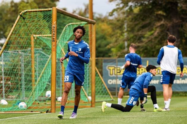 Kandet Diawara 1 FC Magdeburg,39 2 Soccer Bundesliga Season 2025 2026 Training 1 FC Magdeburg at the Avnet Arena in Magdeburg Soccer,Man,Men,Germany,07 10 2025