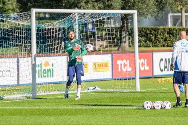 Football, Italy national team, Training