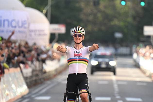 07-10-2025 Tre Valli Varesine; 2025, Uae Team Emirates - Xrg; Pogacar, Tadej; Varese; 