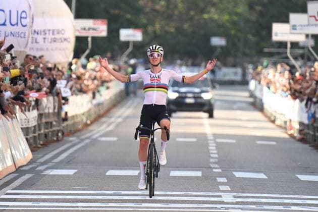 07-10-2025 Tre Valli Varesine; 2025, Uae Team Emirates - Xrg; Pogacar, Tadej; Varese; 