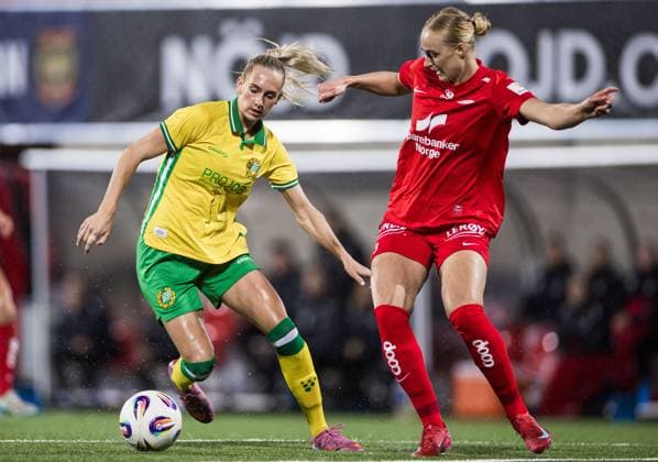 Football, Women, UEFA Europa Cup, Hammarby IF - Brann Bergen
