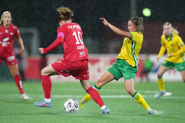 STOCKHOLM, SWEDEN 20251007 Hammarbys Vilma Koivisto during Tuesdays second qualifying round for the Europa Cup, match 1 in the best of 2, between Hammarby IF and SK Brann at Grimsta IP STOCKHOLM SWEDEN x11288x  Copyright: xPontusxOrre TTx KVAL EUROPA CUP HAMMARBY-BRANN