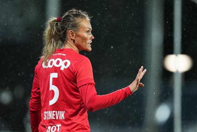 STOCKHOLM, SWEDEN 20251007 Branns Ingrid Stenevik during Tuesdays second qualifying round for the Europa Cup, match 1 in the best of 2, between Hammarby IF and SK Brann at Grimsta IP STOCKHOLM SWEDEN x11288x  Copyright: xPontusxOrre TTx KVAL EUROPA CUP HAMMARBY-BRANN