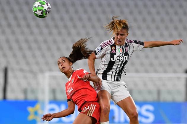 Foto IPP Massimo Rana Torino 07-10-2025 Calcio Champions League Femminile 2025 2026 Juventus-Benfica nella foto estela Italy Photo Press - World Copyright italy ITALY  Copyright: xR4924_italyphotopressx