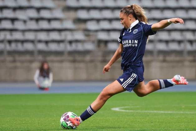 FOOTBALL FEMININ : Paris FC Vs Leuven - Ligue des Champions - 07 10 2025 Oceane Picard (Paris FC) ParisFrance  Copyright: xMichtofx