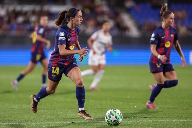 October 7, 2025, Sant Joan Despi, Barcelona, Spain: Aitana Bonmati Conca of FC Barcelona, Barca in action during the UEFA WomenÃ¢â‚¬â ¢s Champions League 2025 26 League Phase MD1, football match played between FC Barcelona and FC Bayern Munchen at Johan Cruyff Stadium on October 07, 2025 in Sant Joan Despi, Spain. Sant Joan Despi Spain - ZUMAa181 20251007_zaa_a181_084 Copyright: xJavierxBorregox