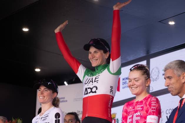 5th Tre Valli Varesine Women s Race 2025 Elisa Longo Borghini wins the Tre Valli Varesine Women 2025. in Varese, Italy, on October 7, 2025. Varese Italy  Copyright: xTommasoxBerardix originalFilename:berardi-trevalli251007_npLaC.jpg