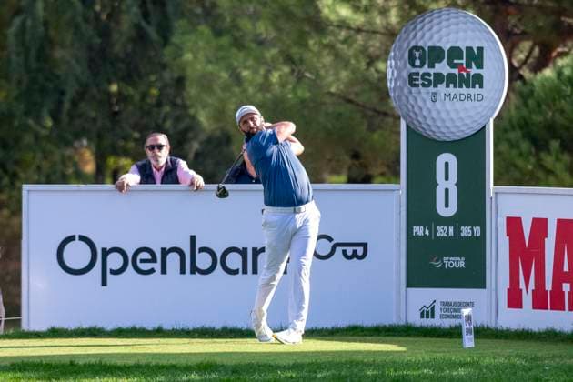 October 8, 2025, Madrid, Madrid, Spain: JON RAHM during the exhibition matchday of the Acciona Open de EspaoÂ±a presented by Madrid, held at the Club de Campo Villa de Madrid on October 8, 2025, in Madrid, Spain. Madrid Spain - ZUMAc312 20251008_zsp_c312_006 Copyright: xOscarxManuelxSanchezx