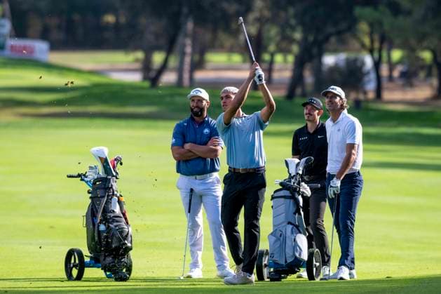 October 8, 2025, Madrid, Madrid, Spain: CARLOS ALCARAZ during the exhibition matchday of the Acciona Open de EspaoÂ±a presented by Madrid, held at the Club de Campo Villa de Madrid on October 8, 2025, in Madrid, Spain. Madrid Spain - ZUMAc312 20251008_zsp_c312_024 Copyright: xOscarxManuelxSanchezx