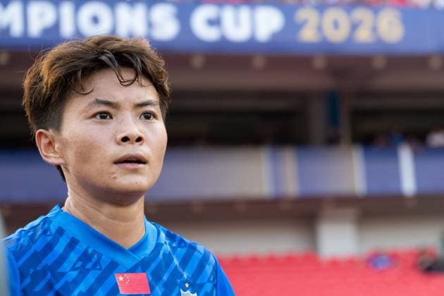 (251008) -- WUHAN, Oct. 8, 2025 -- Wang Shuang of Wuhan Jiangda WFC reacts during the FIFA Women s Championships Cup 2026 football match between Wuhan Jiangda WFC of China and Auckland United FC of New Zealand in Wuhan, central China s Hubei Province, Oct. 8, 2025. ) (SP)CHINA-WUHAN-FOOTBALL-FIFA WOMEN S CHAMPIONSHIPS CUP 2026-WUHAN JIANGDA WFC VS AUCKLAND UNITED FC (CN) XiaoxYijiu 