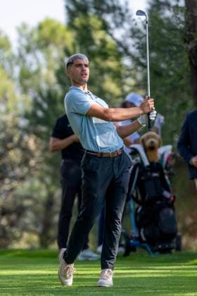 October 8, 2025, Madrid, Madrid, Spain: CARLOS ALCARAZ during the exhibition matchday of the Acciona Open de EspaoÂ±a presented by Madrid, held at the Club de Campo Villa de Madrid on October 8, 2025, in Madrid, Spain. Madrid Spain - ZUMAc312 20251008_zsp_c312_085 Copyright: xOscarxManuelxSanchezx